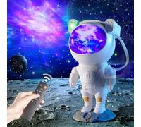 Dienmern Astronauts Starry Sky Projector, LED Galaxy Projector with Remote Control Galaxy Light Projector Adults Bedroom Room Decoration, Gifts for Kids & Adults