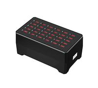 DIERI 150W USB Charging Station USB Plug Charger 30-port Desktop Charger Compatible with IOS & Android System And/Huawei///OPPO/VIVO