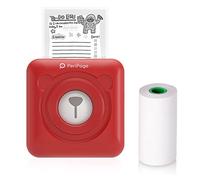 DIERI A6 Mini Pocket Printer HD 304DPI Wireless BT Thermal Printer Picture Photo Label Memo Notes Journal Receipt Paper Printer Sticker AR Photo Function Inkless Printing mpatible with Android