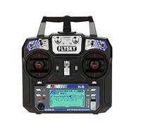 DIERI FS-i6 AFHDS 2A 2.4GHz 6CH Radio System Transmitter for RC Helipter Glider with FS-iA6 Receiver Mode 2