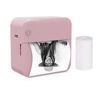 DIERI Mini Pocket Thermal Printer Multifunction Portable Sticker Maker 300DPI Photo Printing Support BT nnection for Smartphone with 1 Paper Roll 57mm mpatible with iOS Android System for