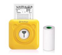 DIERI PeriPage Mini Pocket All-in-One Thermal Printer Wireless BT Picture Photo Label Memo Receipt Paper Printer AR Photo Function with B Cable Support for Android iOS Smartphone Windows