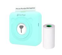 DIERI PeriPage Mini Pocket All-in-One Thermal Printer Wireless BT Picture Photo Label Memo Receipt Paper Printer AR Photo Function with B Cable Support for Android iOS Smartphone Windows