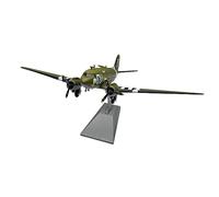 Diescast Fighter Plane Model 1/100 World War Ii U.S. Army 101St Airborne Division C47 Transport Fighter 75Th Anniversary Of The Battle Of Normandy