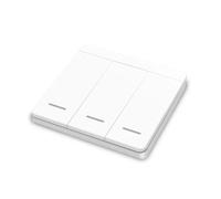 Diese 433Mhz wireless Wall Switch rf 86 wall panel transmitter Safety Switch and AC 110V 220V relay interruptor for Light Lamp(Switch3)