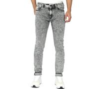 DIESEL 1979 Sleenker 09D89 Men Jeans W36/L32 Stretch Skinny Fit RRP€195 Grey