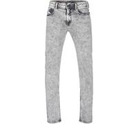 Diesel 1979 Sleenker Light Grey Faded Denim Jeans