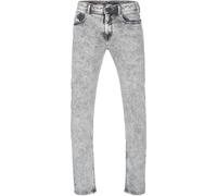 Diesel 1979 Sleenker Light Grey Faded Denim Jeans - W38 - 32L