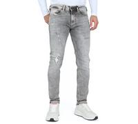 Diesel 1979 Sleenker R86AT Men's Jeans W33/L32 Skinny Gray Distressed Low