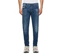 Diesel 1979 Sleenker Skinny Fit Distressed Blue Jeans, Blue, 32W x 34L