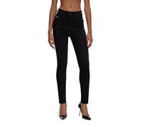 Diesel_1984 SLANDY-HIGH_Pants_Farbe: Black_30 Kurz