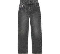 Diesel 1995 D-Sark Men's Black Faded Denim Jeans - W34 - 32L