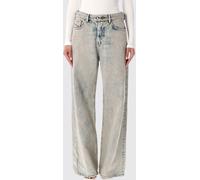 DIESEL 1996 D-Sire-Yu Low-Rise Wide Leg Bleached Denim Jeans - Size: 27 - female