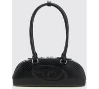 DIESEL 1dr Dome Bag with Print in Leather