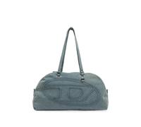 Diesel 1DR dome-duffle bag in denim with Oval D logo - Blue OS