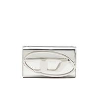 Diesel 1Dr leather chain wallet - Silver One Size