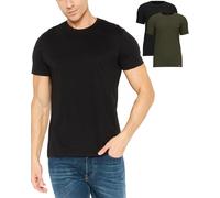 Diesel - (2-Pack) Mens Slim Fit Round Neck Basic T-Shirt - UMTEE-RANDAL-TUBE