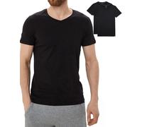 Diesel - (2-Pack) Mens Slim Fit V-Neck Basic T-Shirt - UMTEE-MICHAEL-TUBE