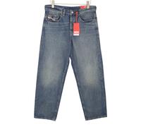 Diesel 2001 D-Makro 0CLBB Men’s Jeans W34/L34 Blue Low Relaxed Wide Leg
