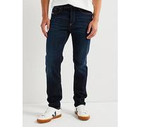Diesel 2023 D-Finitive Regular Fit Jeans, Dark Blue, Size 36, Inside Leg Regular, Men Dark Blue