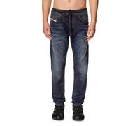 DIESEL 2030 D-Krooley 09I18 Jogg Men Jeans W34 Blue Faded Distress RRP350