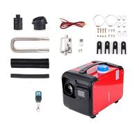 Diesel Air Heater 2-8kw Diesel Air Heater Dual-voltage Parking Heater Universal 12V24V Button Switch For Indoor Outdoor Camping Boat Heating Parking Heater