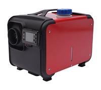 Diesel Air Heater 5KW 12V Diesel Heater Black and Red Portable Diesel Heater 40 * 26 * 35cm Portable and Convenient Integrated Parking Heater Heating for Car Trucks Boat Bus RV and Trailer
