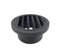 Diesel Air Heater 60mm / 75mm Diesel Heater Duct Ducting Air Vent Outlet Flat Round Rotatable Connector for Car Truck Van Camper Car Heater(75mm)