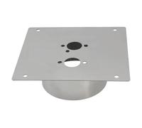 Diesel Air Heater Car Diesel Heater Mounting Plate Stainless Steel 60mm Turret Planar Air Diesel Parking Heater Base Mounting Bracket Diesel Heater