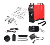 Diesel Air Heater KROAK 5-8KW Diesel Heater 12V Air Heater Fan with Remote Control Fuel Tank Car Parking Heater Heating Parking Heater(K-S)