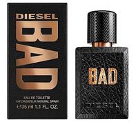 DIESEL BAD 35ML EDT SPRAY MENS FOR HIM FREE DELIVERY
