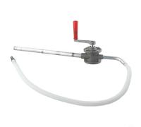 Diesel Barrels Pump, Aluminum Alloy Rotary Manual Crank Oil Barrels Pump, For Petrol Diesel Fuel Garage Hand Drum Pump Tool