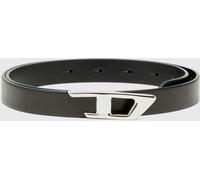 DIESEL Belt in Smooth Cowhide Leather with Oval D Monogram Buckle - Size: 85 - female