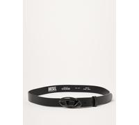 DIESEL Belt Woman color Black - Size: 80 - female