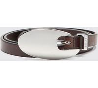 DIESEL Belt Woman color Brown - Size: 80 - female