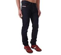 Diesel Belther 0823K Men's Jeans Regular Slim Straight (W27/L30, Blue)