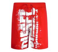 Diesel BMBX-POWEL Red Beach Shorts - XL