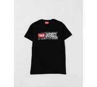 DIESEL Boy's Cotton T-Shirt with Graffiti-Effect Logo Print - Size: 6 - male