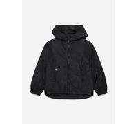 Diesel Boys Oval D Hooded Windbreaker in Black - Black - 4 Yrs