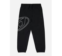 Diesel Boys Oval D Joggers in Black - Black - 4 Yrs