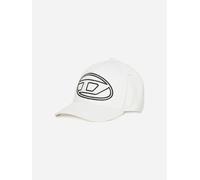 Diesel Boys Oval D Logo Cap in White - White - 56 cm