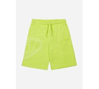Diesel Boys Oval D Logo Sweat Shorts in Green - Green - 14 Yrs
