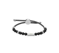 Diesel Bracelet for Men Beads, 16.5cm-25cm black Semi-Precious Bracelet, DX1151040