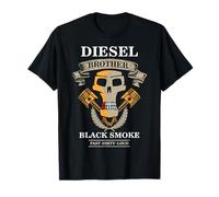 Diesel Brother Fast Loud Dirty | Powerstroke Black Smoke T-Shirt
