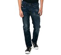 Diesel Buster 0831Q Men's Jeans Regular Slim Tapered (W27/L32, Blue)