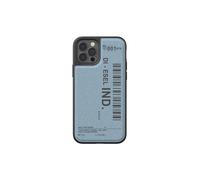 Diesel Case for iPhone 12 / 12 Pro Barcode Denim Range in TPU, Blue