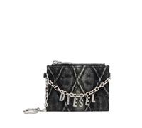 Diesel chain-detail card holder - Grey One Size