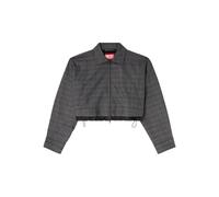 Diesel checked cropped jacket - Black 36-38-40-42-44