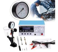 Diesel Common Rail Injector 600 Bar CR-C Multifunctional Common Rail Injector Tester,8000PSI with S60H Fuel Nozzle Tester Kit for 6190/6200/6170 Injector Opening Pressure, Leakage