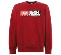 Diesel Cut Divison Logo Sweatshirt Jumper - Red - S